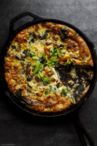 Paleo Frittata with Italian Sausage and Kale Paleo Frittata with Italian Sausage and Kale | Club Narwhal