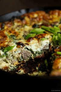 Paleo Frittata with Italian Sausage and Kale Paleo Frittata with Italian Sausage and Kale | Club Narwhal