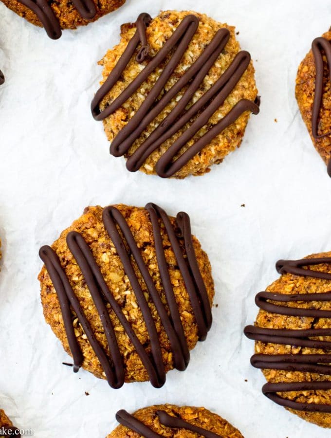 Scout Cookies are like a grown up version of the beloved Samoa, plus they're gluten-free, paleo and refined sugar-free!