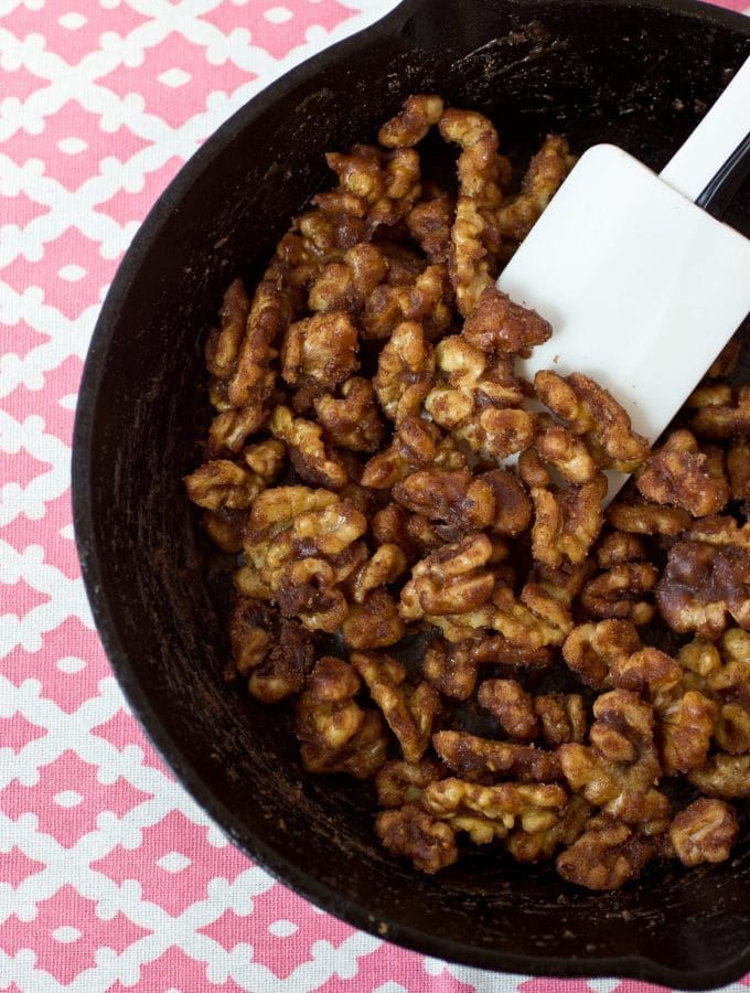 Sugar Free Candied Walnuts (Gluten Free, Vegan and Paleo)