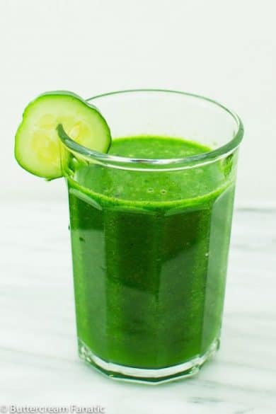 Clean Green Smoothie (gluten free, real food) | A Clean Bake