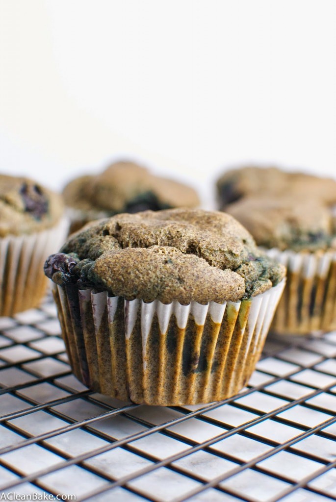 Gluten Free Buckwheat Blueberry Muffins