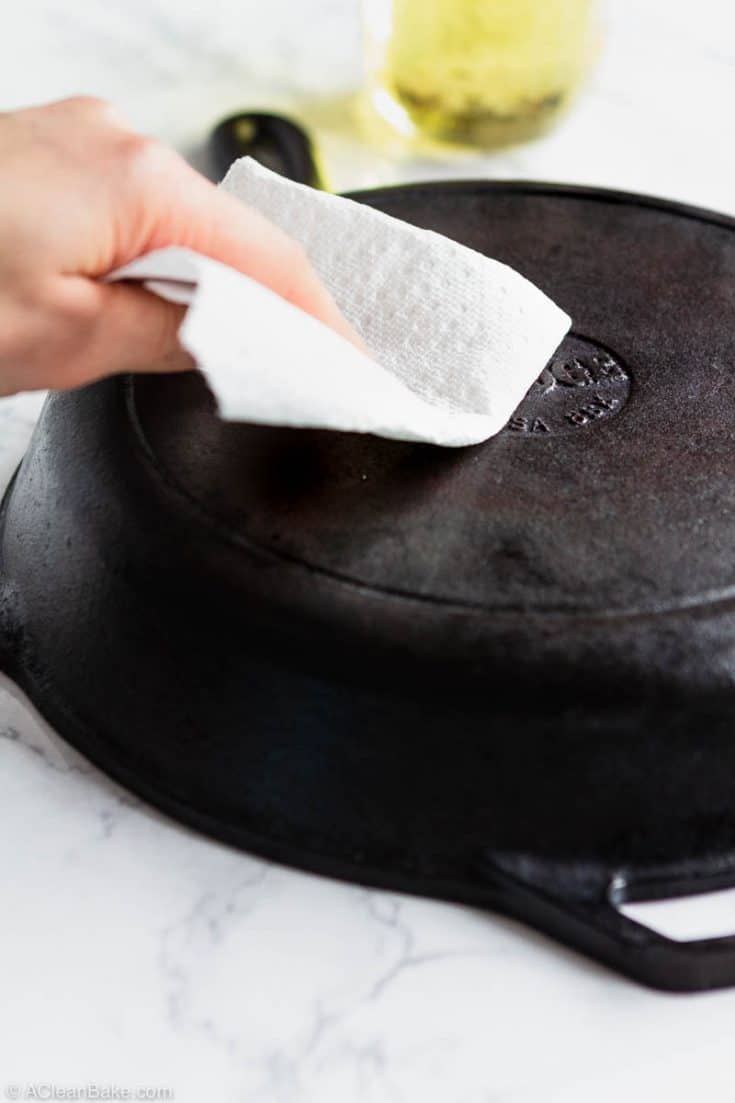 How To Season a Cast Iron Skillet An Easy Guide A Clean Bake