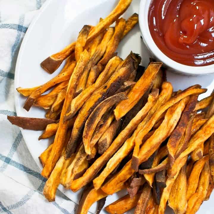 Thin-Cut (Baked) Sweet Potato Fries