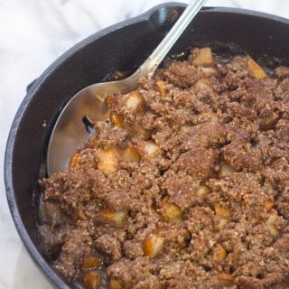 Grain-Free Skillet Apple Pear Crisp