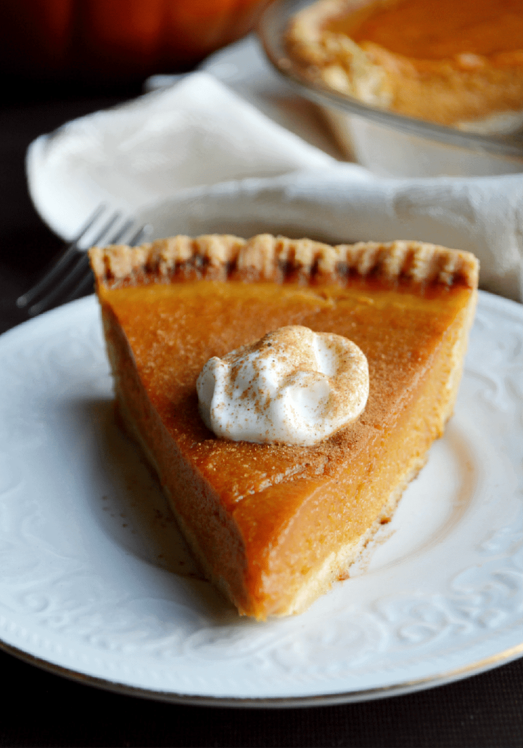 Easy Gluten Free and Paleo Pumpkin Pie | A Clean Bake