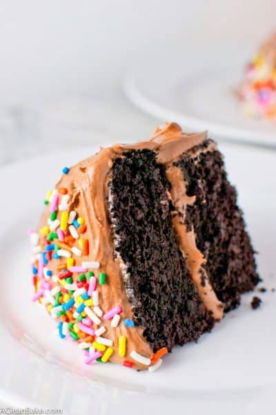 Clean Eating Chocolate Layer Cake