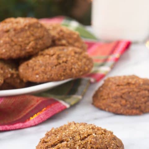 Grain free Paleo Gingerbread Cookies