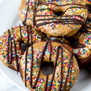 Paleo Banana Bread Chocolate Chip Doughnuts