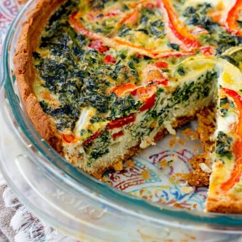 Paleo Quiche (gluten free, clean eating) | A Clean Bake