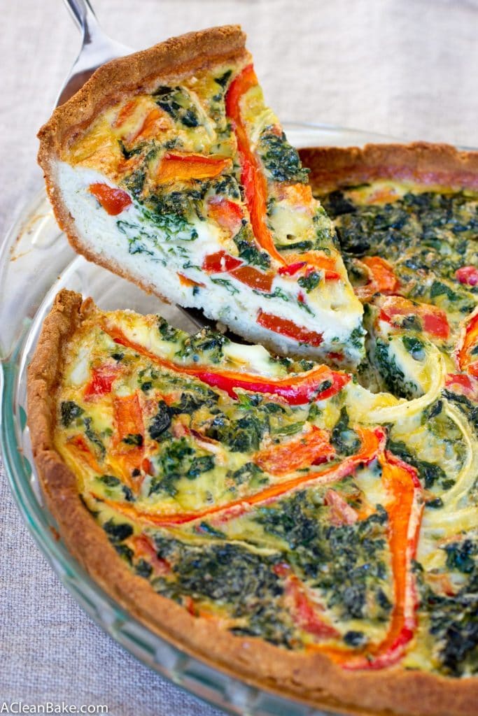 Paleo Veggie Quiche #glutenfree #grainfree #Paleo #dairyfree