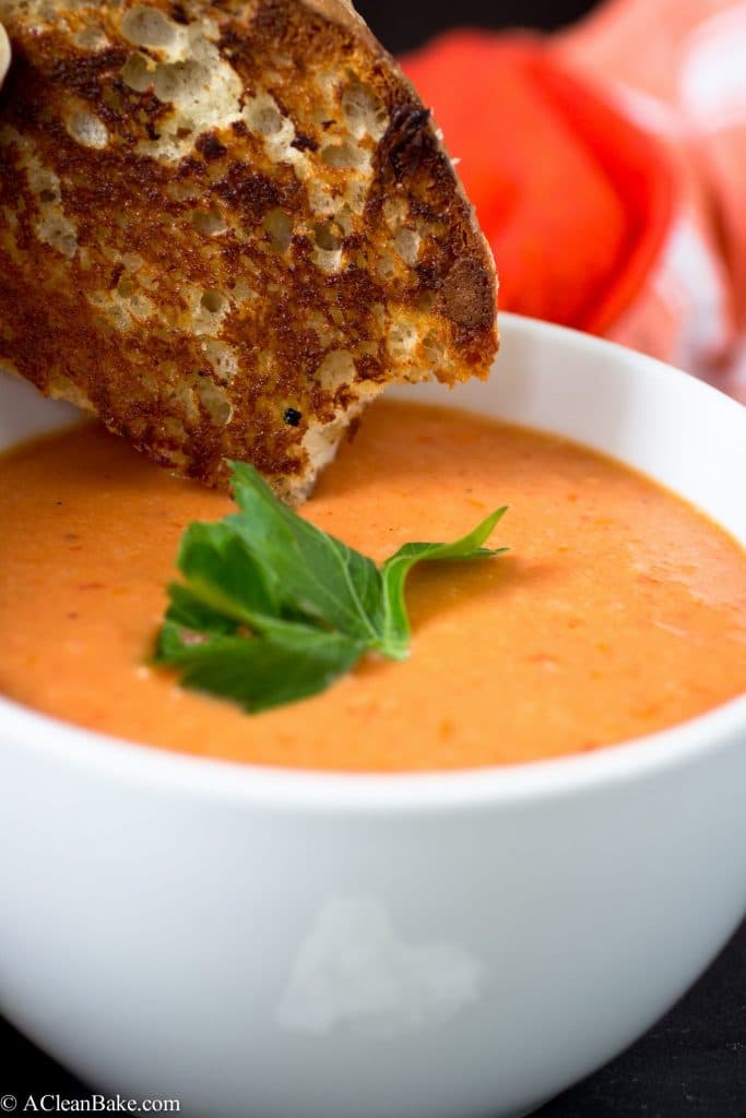 Cream of Tomato Soup (Vegan and Paleo)