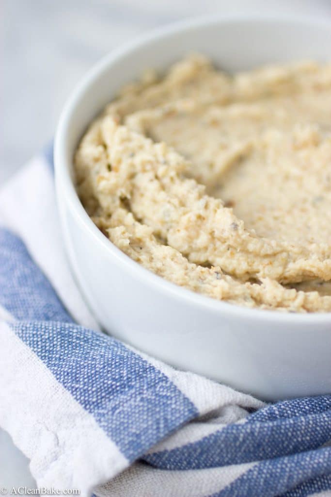 Roasted Sunchoke and Sage Dip (Gluten-Free, Paleo and Vegan)