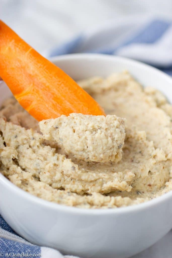 Roasted Sunchoke and Sage Dip (Gluten-Free, Paleo and Vegan)