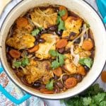Braised Turmeric Chicken with Apricots and Olives (Gluten-Free, Grain-Free, Paleo)