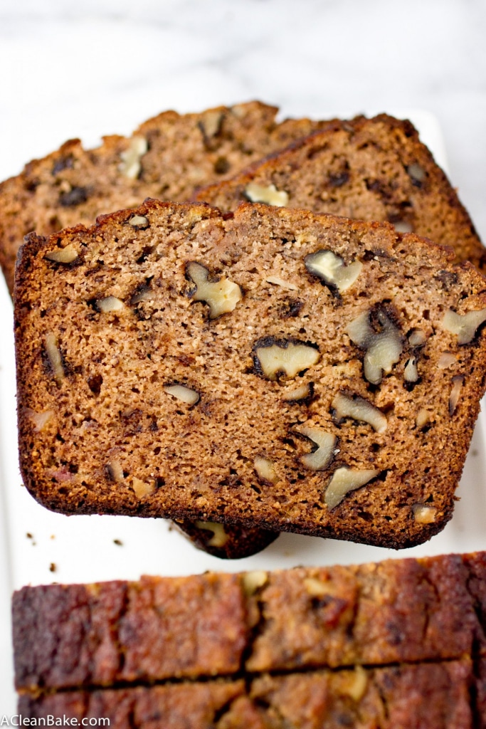 This classic banana bread has been overhauled to be grain free, gluten free, dairy-free and sugar-free. But you'll never notice the difference!