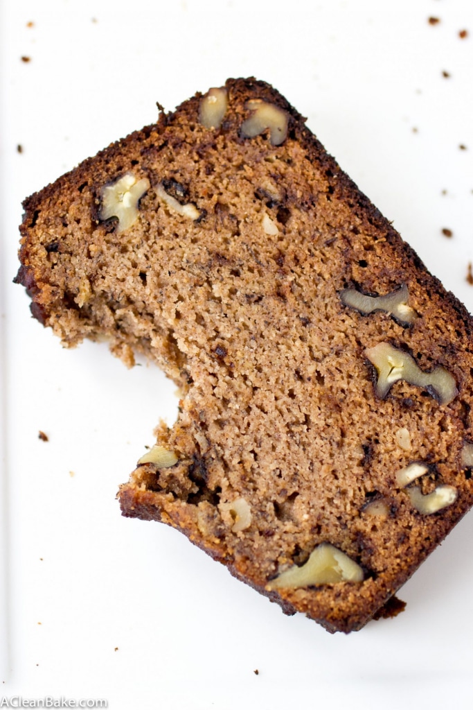 This classic banana bread has been overhauled to be grain free, gluten free, dairy-free and sugar-free. But you'll never notice the difference!