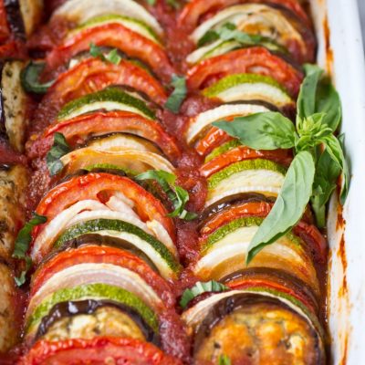Ratatouille sounds fancy and complicated, but it is actually a fast, easy and flavorful meal that is perfect for weeknight dinners!