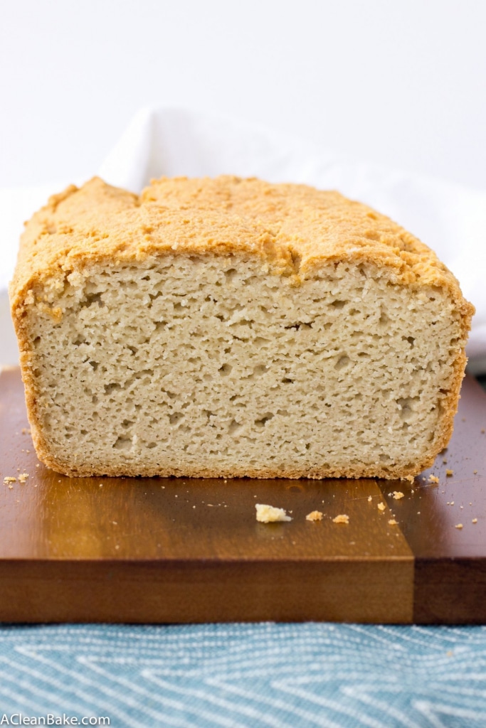 Paleo friendly and yeast free grain free sandwich bread that you can make in your own kitchen with no funny ingredients, stabilizers or additives! (gluten free, grain free)