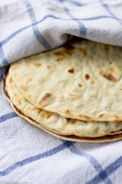 Grain Free Tortillas (paleo, nut free, clean eating) | A Clean Bake