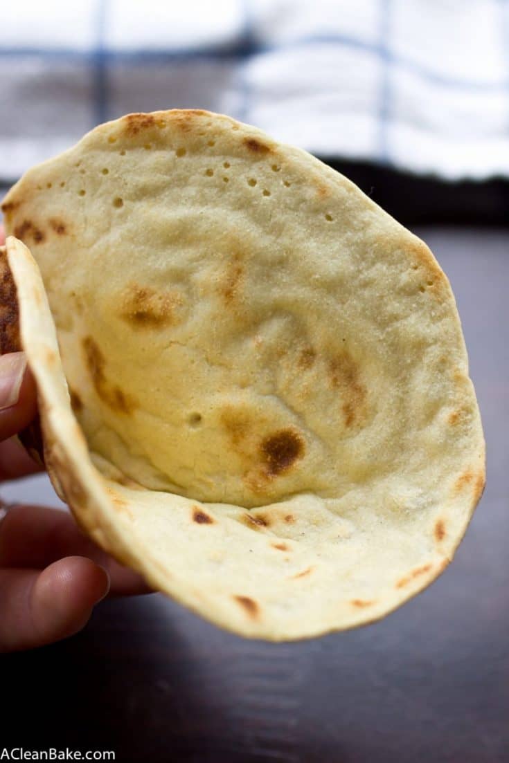 Grain Free Tortillas (paleo, nut free, clean eating) A Clean Bake