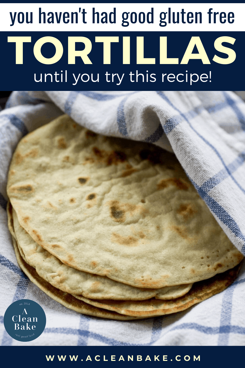 Grain Free Tortillas (paleo, nut free, clean eating) A Clean Bake