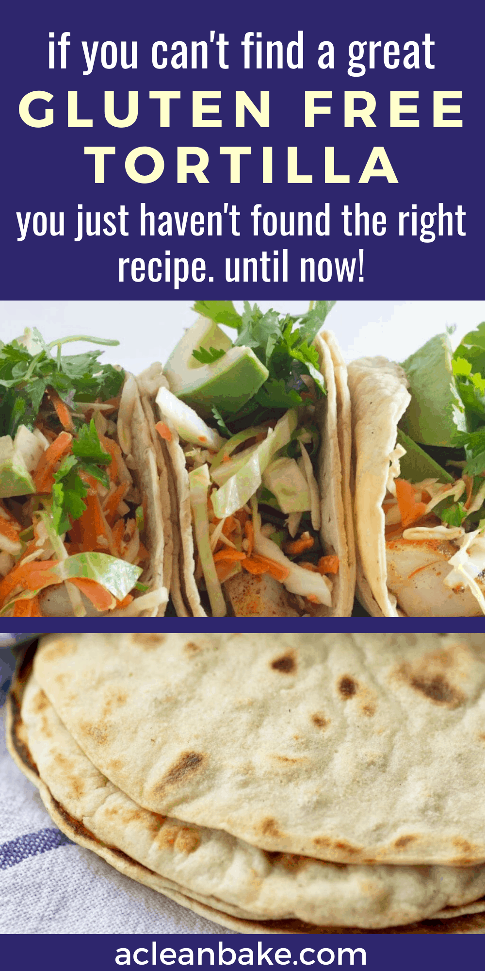 Grain Free Tortillas (paleo, nut free, clean eating) | A Clean Bake