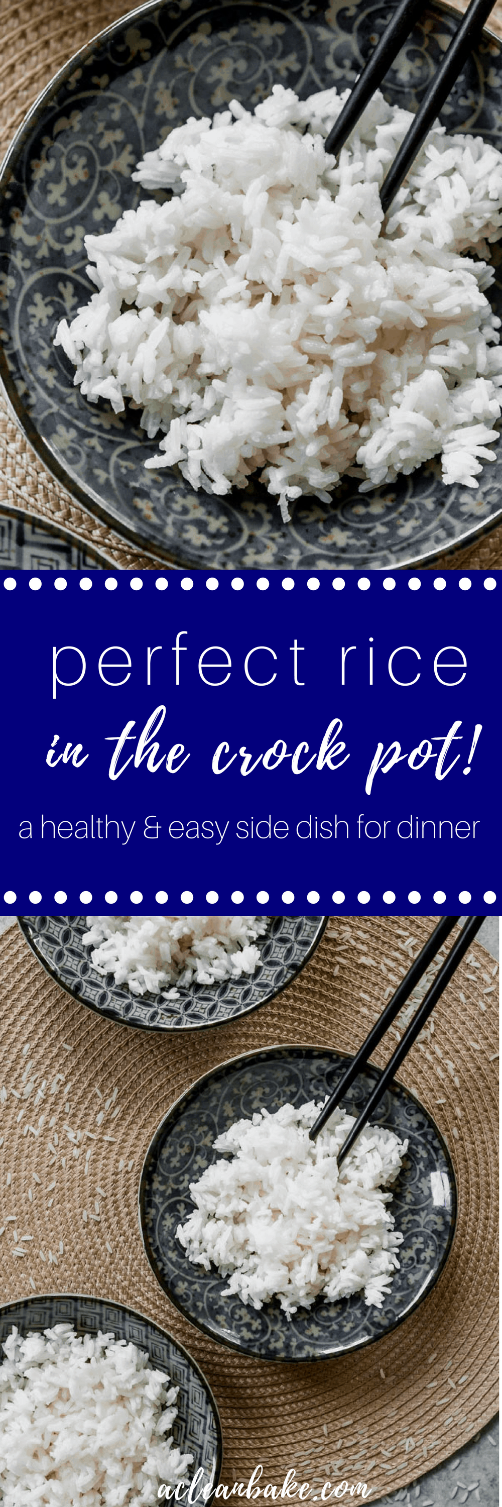 Slow Cooker Rice- How To Cook Rice In The Crock Pot (gluten free and paleo side dish) #glutenfree #paleo #sidedish #recipe #rice #slowcooker #crockpot