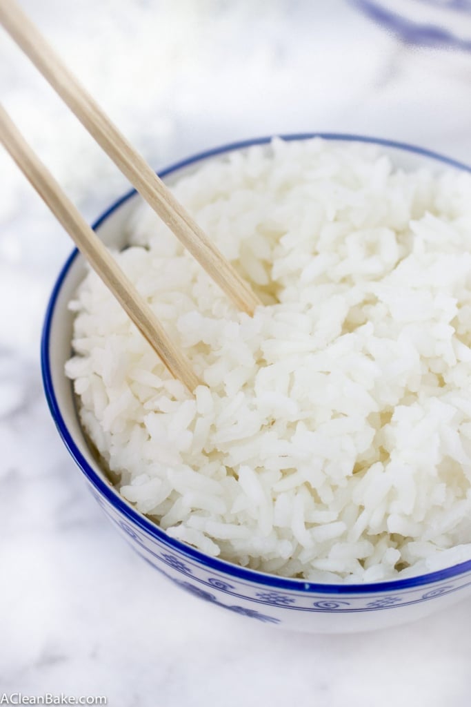 Making perfect white rice is easy using the slow cooker!