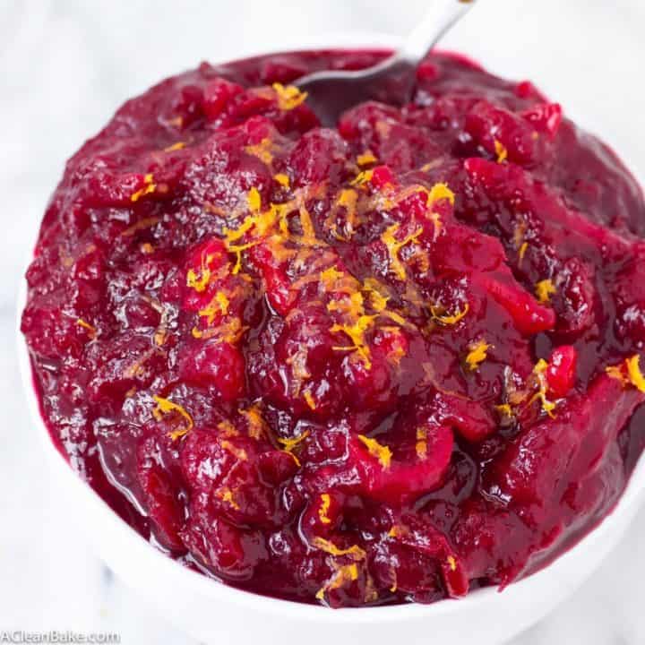15 Minute Cranberry Sauce
