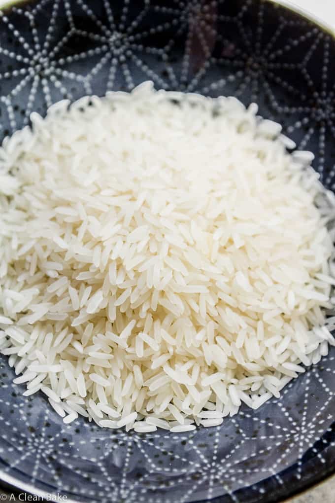 White Rice for Slow Cooker Rice- How To Cook Rice In The Crock Pot (gluten free and paleo side dish)