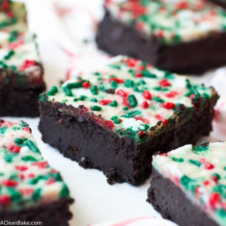 Dark Chocolate Peppermint Brownies