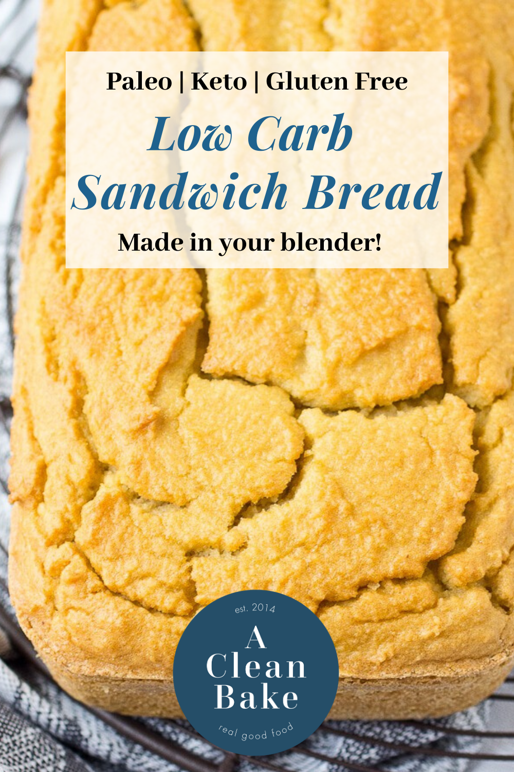 Low Carb Bread (Gluten Free and Paleo Sandwich Bread Made in the Blender!)