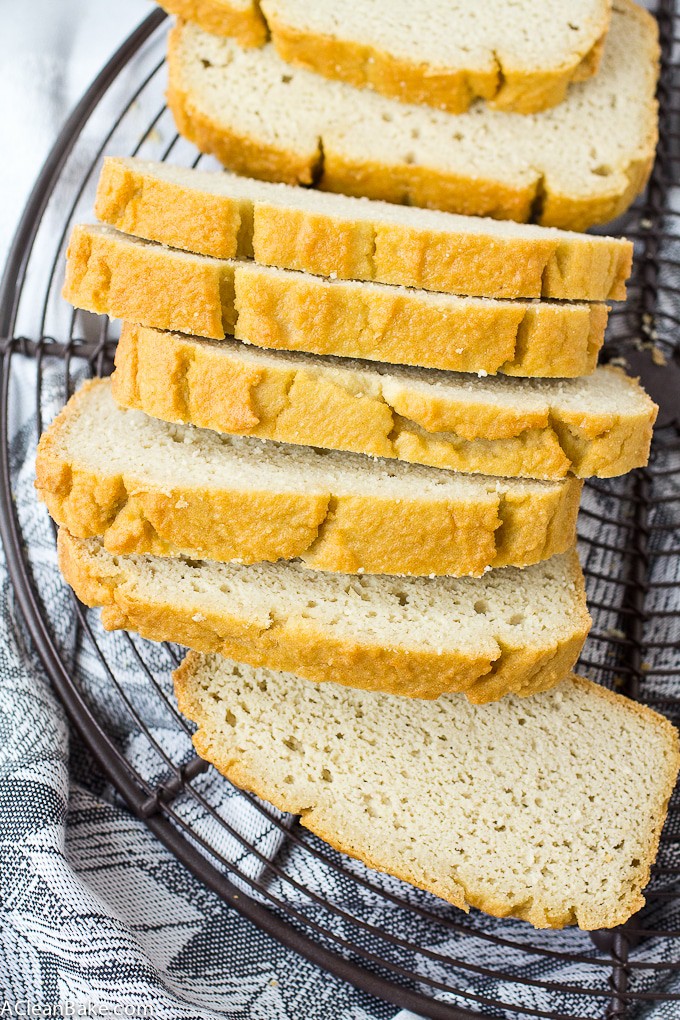 Low Carb Bread Gluten Free And Paleo Sandwich Bread Made In The Blender