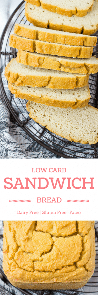 Low Carb Sandwich Bread (Make it in the blender!)