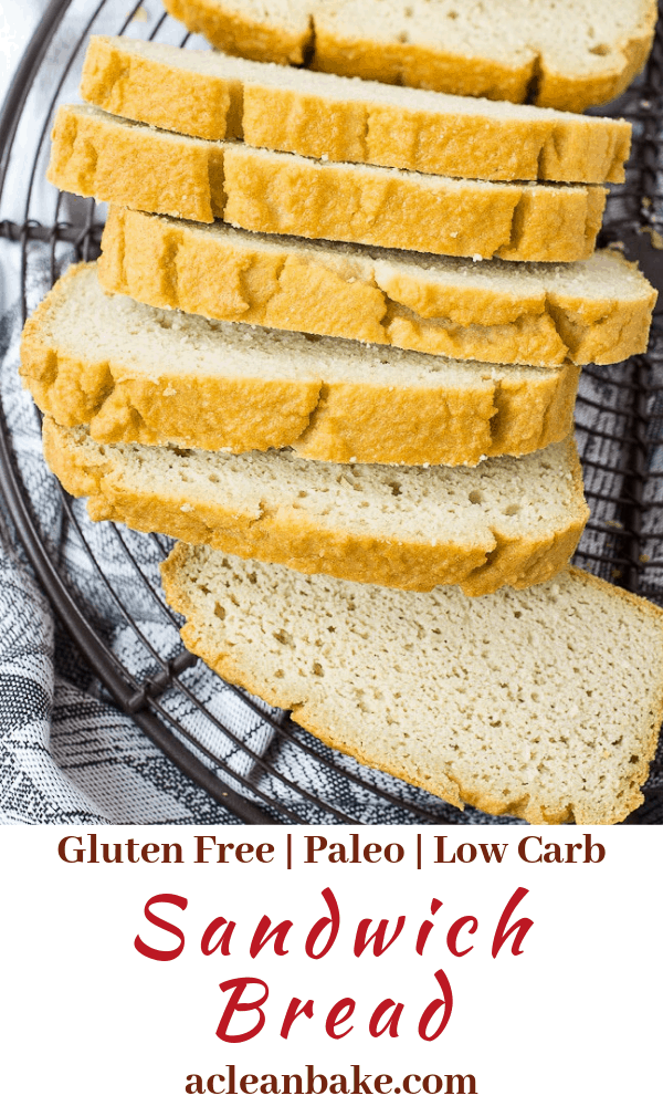 Low Carb Bread Gluten Free And Paleo Sandwich Bread Made In The Blender 8860