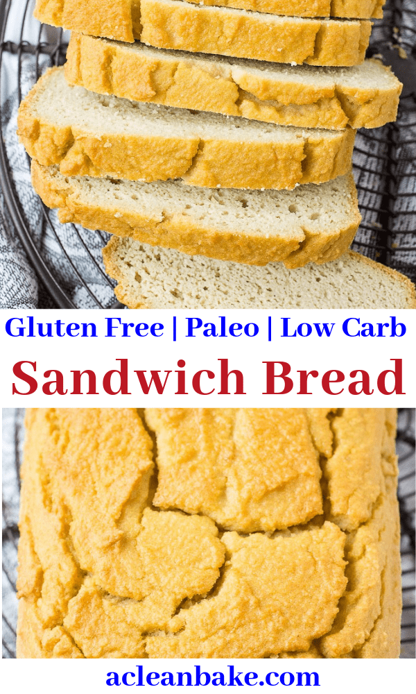 Low Carb Bread (Gluten Free And Paleo Sandwich Bread Made In The Blender!)