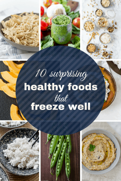 10 Surprising #Healthy Foods that Freeze Well #glutenfree #glutenfreefood #glutenfreedinner #paleo #paleofood #paleodinner #vegan #veganfood #healthydinner #easydinner #mealprep #mealplanning #whole30