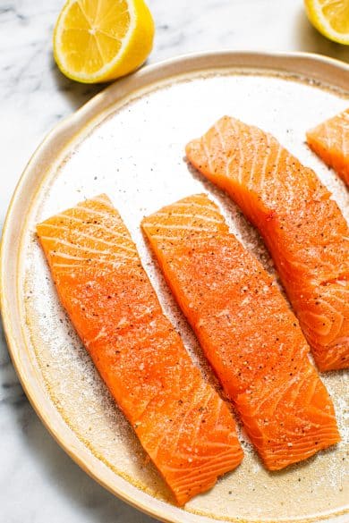 How To Make Perfect Seared Salmon | A Clean Bake