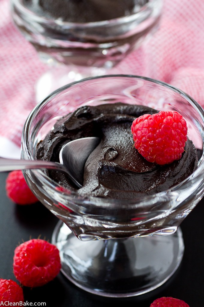 Dairy Free Dark Chocolate Mousse - that tastes like the real deal! (gluten free, paleo, vegan)