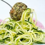 These fat, moist meatballs pack a huge serving of veggies in every bite! (gluten free, grain free, paleo and Whole30 compliant)