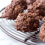 No-Bake Chocolate Macaroons (gluten free, grain free, paleo, vegan, dairy free)
