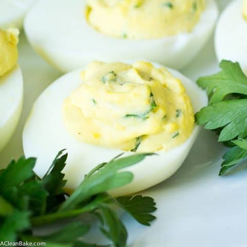 Paleo Herbed Deviled Eggs