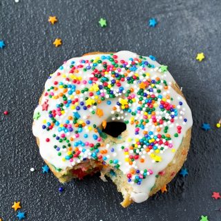 Paleo Funfetti Doughnuts (Gluten free, Grain Free, Paleo, Dairy Free, Low Carb)