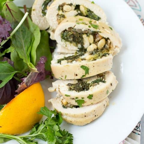 A little something different: Chicken Roulades - they're easier than they look! (gluten free, grain free, dairy free and low carb)