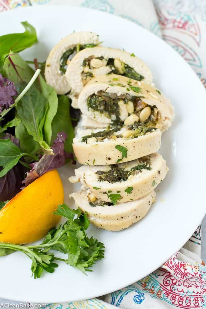 A little something different: Chicken Roulades - they're easier than they look! (gluten free, grain free, dairy free and low carb)