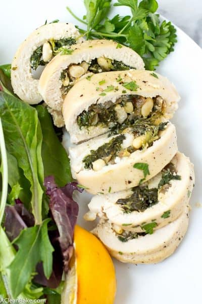 A little something different: Chicken Roulades - they're easier than they look! (gluten free, grain free, dairy free and low carb)