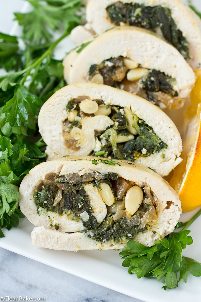 A little something different: Chicken Roulades - they're easier than they look! (gluten free, grain free, dairy free and low carb)