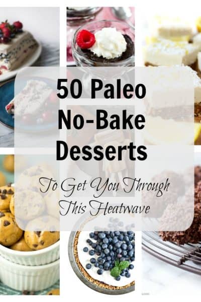 Healthy No Bake Desserts (Gluten free, Paleo)