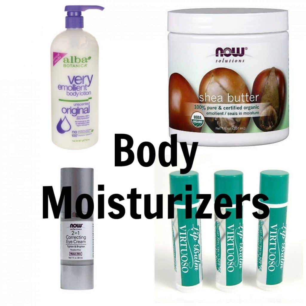 Non-toxic Skin Care Products (and tips for making an easier transition): Body Moisturizers